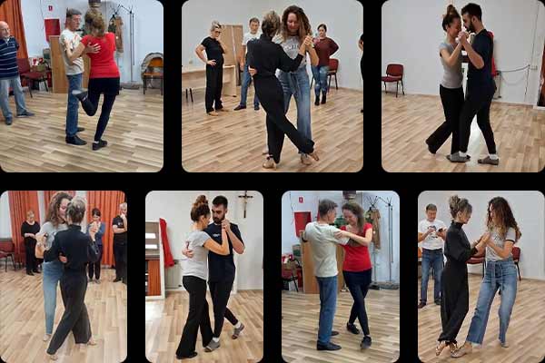 Practice of Argentine tango
