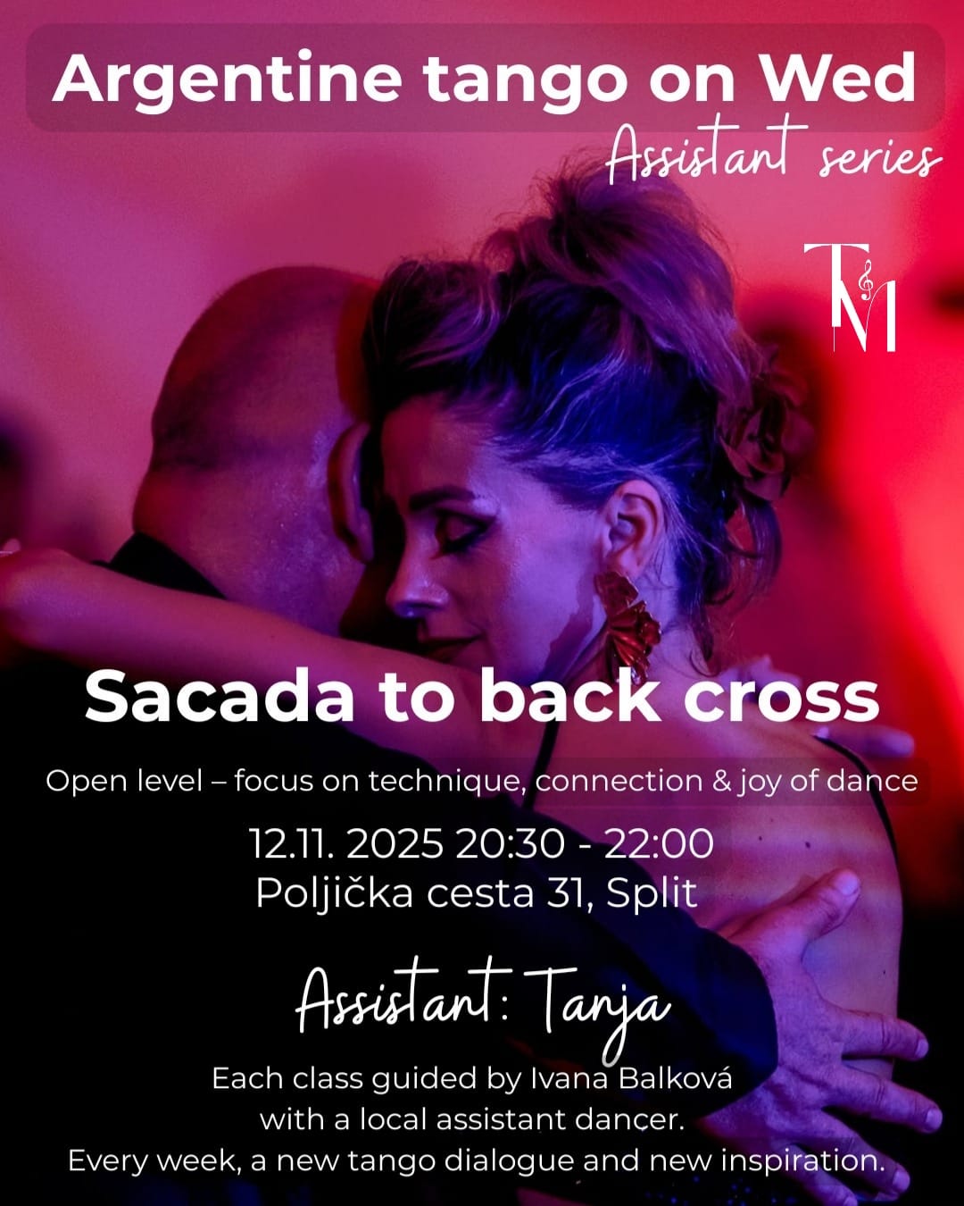 Practice with Ivan Balkov: Sacada to back cross