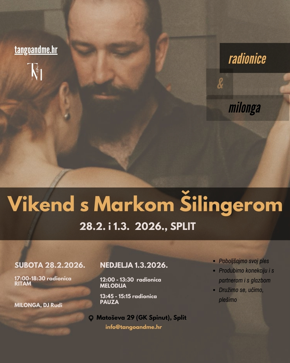 Tango vikend s Markom Šilingerom